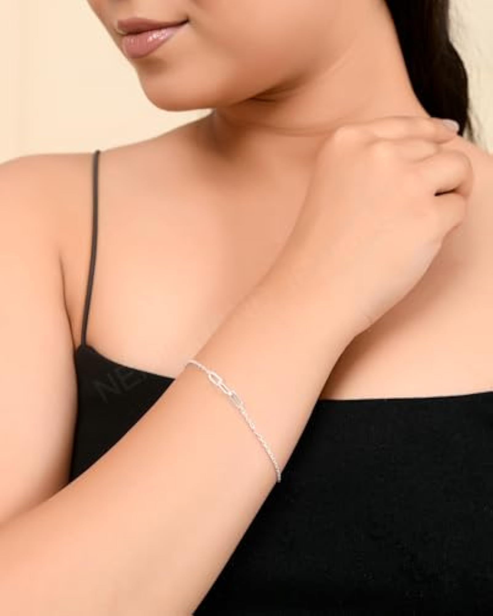 Women's Sterling Silver 925 Minimalist Friendship Bracelet